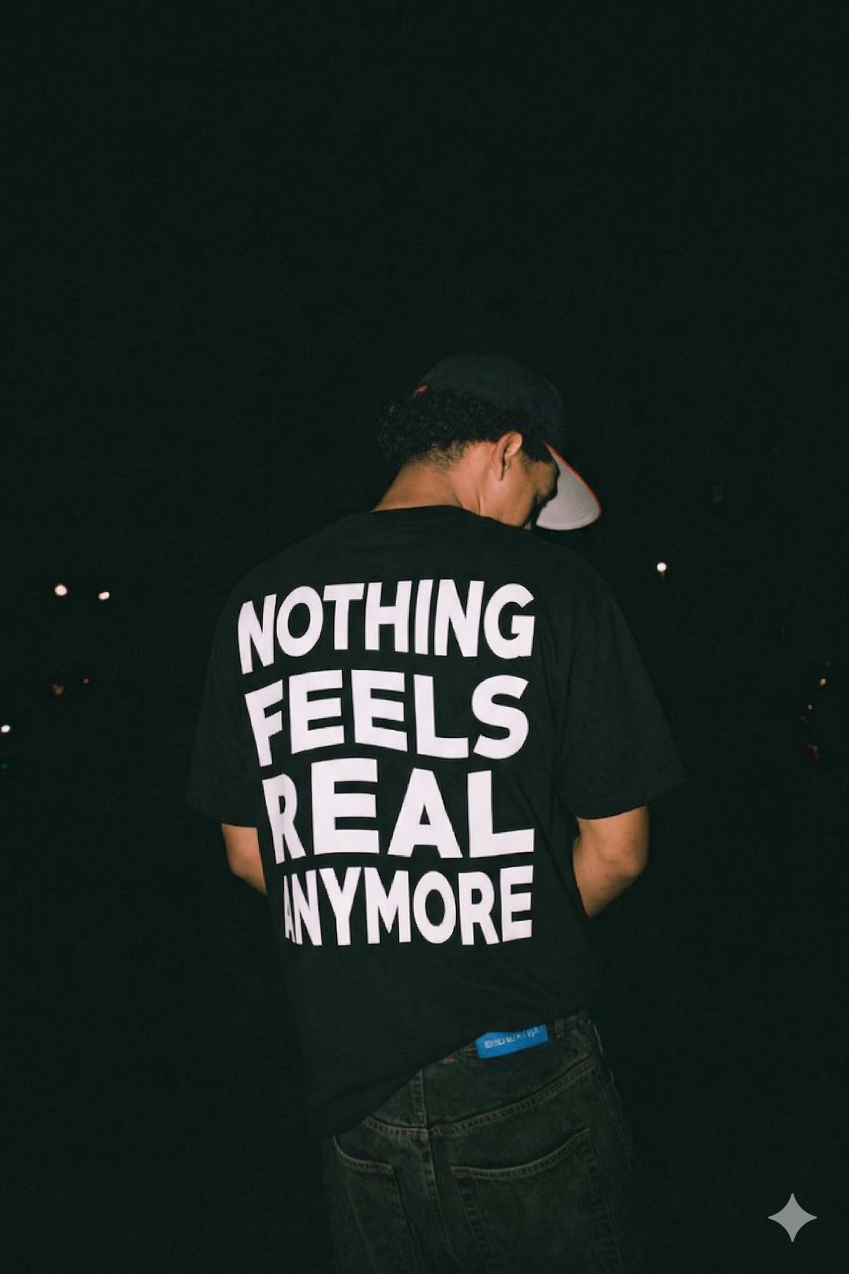 Nothing Feels Real Tee